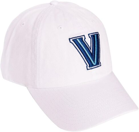 Desert Cactus Villanova University Baseball Hat VU Wildcats Brimmed Embroirderd Hats Cap Adjustable Cloth Strap Adult (Style A1) Blue in Saudi Arabia