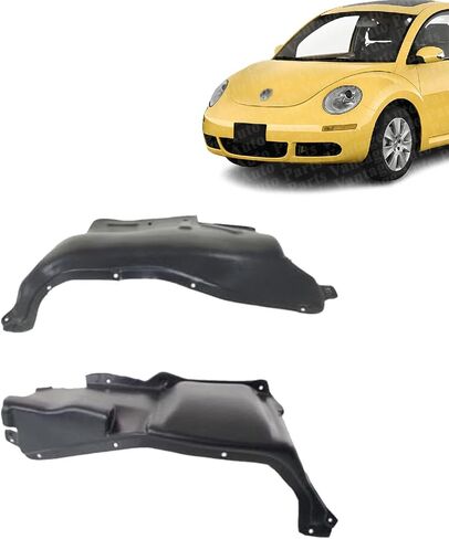 Engine Splash Shields LH & RH Side Compatible with Volkswagen Beetle 2006-2010 | Direct Replacement | ‎1C0825245N 1C0825250M | ‎VW1228131 VW1228130 in Saudi Arabia