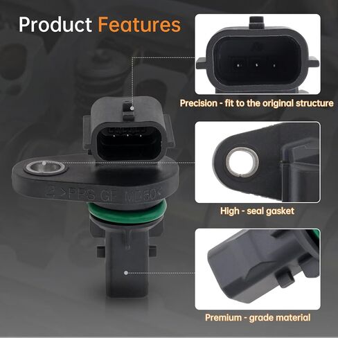 مستشعر موضع عمود الحدبات للمحرك يستبدل 237313LM1A 23731EN22A متوافق مع نيسان رينو سنترا، روج، فيرسا، تيدا، كيوب، NV200، كيكس، فلوينس in Kuwait