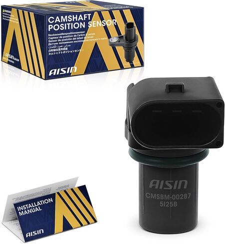 AISIN CMSBM-00287 Engine Camshaft Position Sensor - Compatible with BMW M3 2001-2006 3.2L, M5 2000-2003 4.9L 5.0L, Z3 2001-2002 3.2L, Z4 2006-2008 3.2L, Z8 2000-2003 4.9L 5.0L in Saudi Arabia