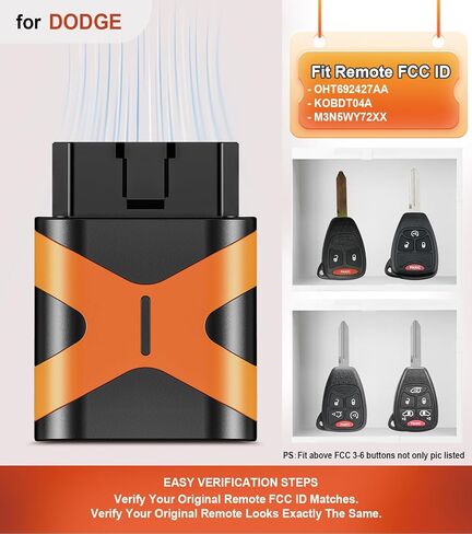 زميل مفتاح بسيط لتويوتا/فورد/دودج/نيسان للمركبات المختارة للحصول على مفتاح سيارة عن بعد جديد in Kuwait