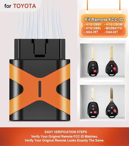زميل مفتاح بسيط لتويوتا/فورد/دودج/نيسان للمركبات المختارة للحصول على مفتاح سيارة عن بعد جديد in Kuwait