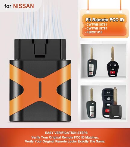 زميل مفتاح بسيط لتويوتا/فورد/دودج/نيسان للمركبات المختارة للحصول على مفتاح سيارة عن بعد جديد in Kuwait