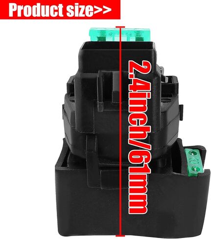 31800-03G00 Starter Solenoid Relay Compatible with Suzuki ATV 3180003G00 2002-2007 Eiger 400 Vinson 500 LT-A400 LT-A400F LT-A400FC LT-A400FH LT-A500F LT-A500FB LT-A500FC F400 F400F F400FC in Saudi Arabia