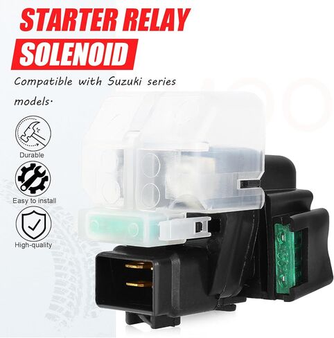 31800-03G00 Starter Solenoid Relay Compatible with Suzuki ATV 3180003G00 2002-2007 Eiger 400 Vinson 500 LT-A400 LT-A400F LT-A400FC LT-A400FH LT-A500F LT-A500FB LT-A500FC F400 F400F F400FC in Saudi Arabia