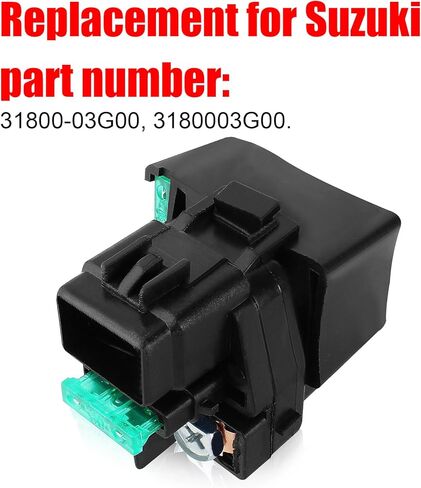 31800-03G00 Starter Solenoid Relay Compatible with Suzuki ATV 3180003G00 2002-2007 Eiger 400 Vinson 500 LT-A400 LT-A400F LT-A400FC LT-A400FH LT-A500F LT-A500FB LT-A500FC F400 F400F F400FC in Saudi Arabia