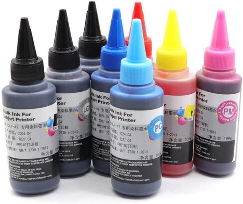 8color CLI42 CLI-42 CLI65 CLI-65 Ink Refill Compatible with Pro100 Pro100S Pro200 Pro200 Printers Refillable Ink for Compatible Printers in Kuwait