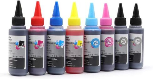 8color CLI42 CLI-42 CLI65 CLI-65 Ink Refill Compatible with Pro100 Pro100S Pro200 Pro200 Printers Refillable Ink for Compatible Printers in Kuwait