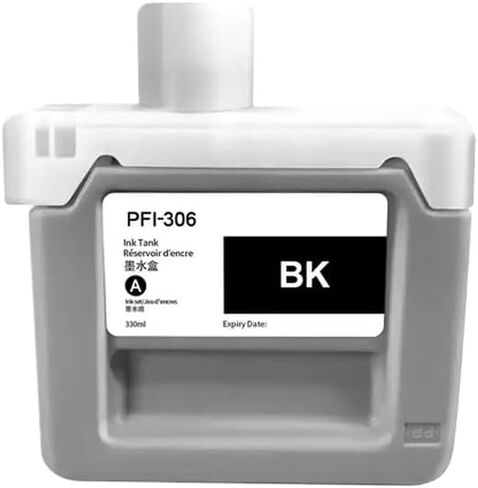 12-Color Ink Cartridge PFI-306 PFI306 Compatible with IPF8400 IPF8400S IPF9400 IPF9410 IPF8300 IPF8300S Printers(1pcs-PM) in Kuwait