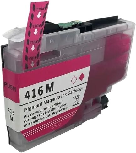 Refillable Ink Cartridge LC416XL LC416 Works with DCP-J4140N MFC-J4440N MFC-J4540N MFC-J4940DN Printers Compatible Replacement Cartridge(LC416-C) in Kuwait