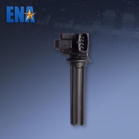 مجموعة ENA مكونة من 4 ملفات إشعال مع 4 قابس شرارة متوافقة مع بديل Saab 9-3 2.0L لـ UF526 5C1423، E1026،52-1768، IC606،12 787 707 in Saudi Arabia
