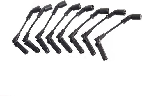 ENA Set of 8 Blue Ignition Coil with 8 Platinum Spark Plug and Wire Set Compatible with Chevrolet GMC Hummer Avalanche H3 5.3L Replacement for UF414, D514A, E894, 52-1820, IC534, 12573190 in Saudi Arabia