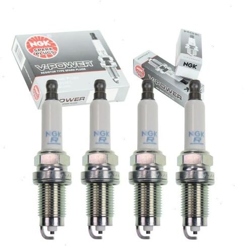 4 pc NGK V-Power Spark Plugs compatible with Volkswagen Jetta 2.0L L4 2011-2015 in Kuwait