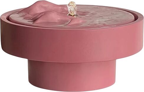 نافورة مياه داخلية - ديكور نافورة مياه زن للتأمل والاسترخاء لليوجا والدراسة والشاي وغرفة المعيشة والمكتب ونادي التجميل وهدايا فنغ شوي للمنزل والديكور الصيني والهدايا (أسود) in Kuwait