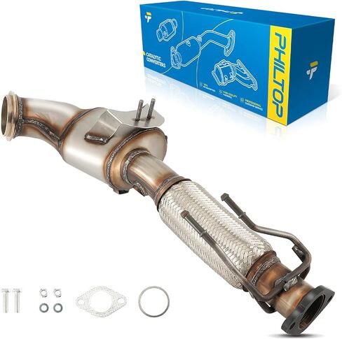 PHILTOP Direct-Fit Catalytic Converter Kit W/Gasket Compatible with Ford, Lincoln 2013-2016 Escape 2.0T, 2015-2016 MKC 2.0T Replace# 16877, 644127, 30613 (EPA Compliant) in Saudi Arabia