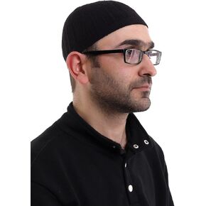 ihvan على الإنترنت قبعات كوفي شتوية إسلامية تركية للرجال، تقي، تاكي، بيسي، قبعات إسلامية، هدايا إسلامية، مقاس قياسي
