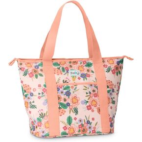 Swig Life Zippi Tote Bag, Large, Lightweight, Waterproof Travel and Utility Bag
