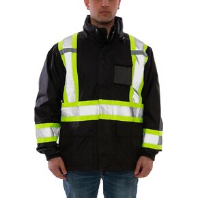 TINGLEY Icon X-Back High Visibility Jacket with Detachable Hood