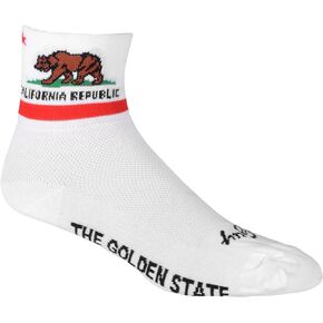 Sock Guy California Flag Socks SMALL/MEDIUM (37-42)