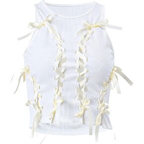 FlyCC المرأة مثير الرسن المحاصيل الأعلى غير النظامية زهرة متقاطع كامي باندانا أعلى تانك الأعلى in Kuwait