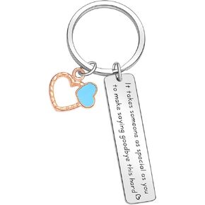 Goodbye Gifts For Coworker Keychain Retirement Keychain Manager Jewelry Coworkers Friends Gift