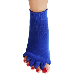 جوارب Plustrong لليوجا الرياضية والجيم بخمسة أصابع لفصل القدم، جوارب لتدليك الألم (M، محاذاة القدم 5) in Kuwait