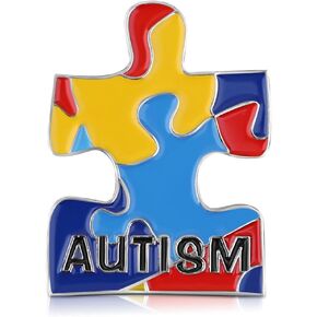 CMajor Awarness Autism Puzzle Piece Enamel Lapel Pin in Kuwait
