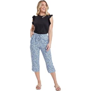 Royalty For Me Womens Women’s Casual Summer High Rise Linen PantsCasual Pants