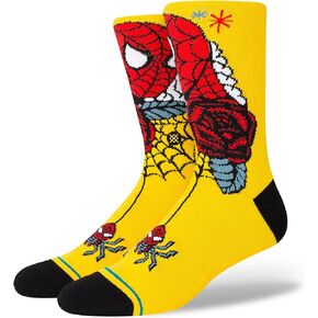 Stance Spidey Szn Crew Socks (Yellow)