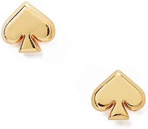 Kate Spade Everyday Spade Metal Stud Earrings Gold in Saudi Arabia