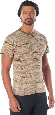 Rothco T-Shirt, Desert Digital Camo, Medium in Saudi Arabia