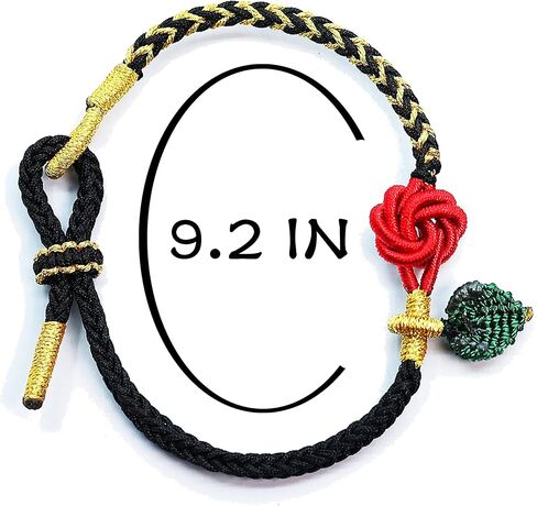 أساور الورد للنساء الأم هدايا فريدة مصنوعة يدويًا من سلسلة حمراء مصممة بشكل مستقل لطيف مضفر حبل زهرة أساور مجوهرات يدوية قابلة للتعديل مع صندوق هدايا للفتيات المراهقات أساور ذهبية سوداء in Kuwait