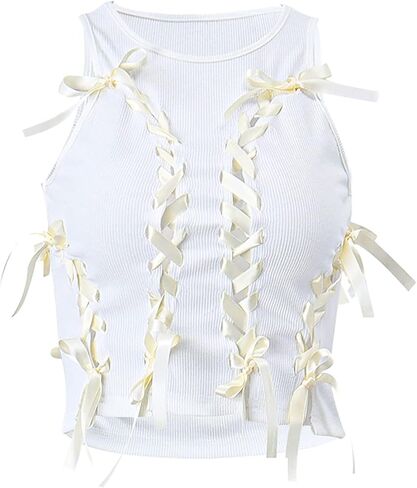 FlyCC المرأة مثير الرسن المحاصيل الأعلى غير النظامية زهرة متقاطع كامي باندانا أعلى تانك الأعلى in Kuwait