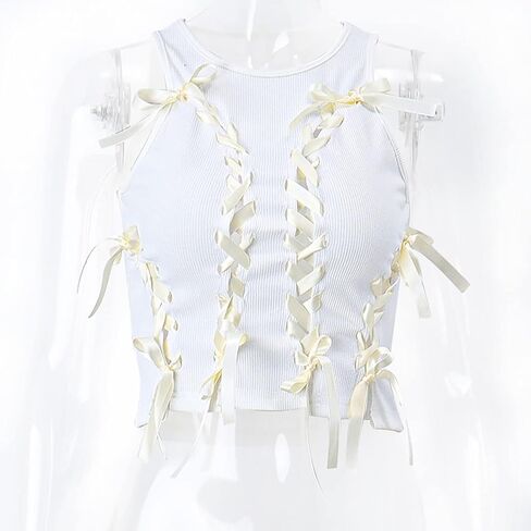 FlyCC المرأة مثير الرسن المحاصيل الأعلى غير النظامية زهرة متقاطع كامي باندانا أعلى تانك الأعلى in Kuwait