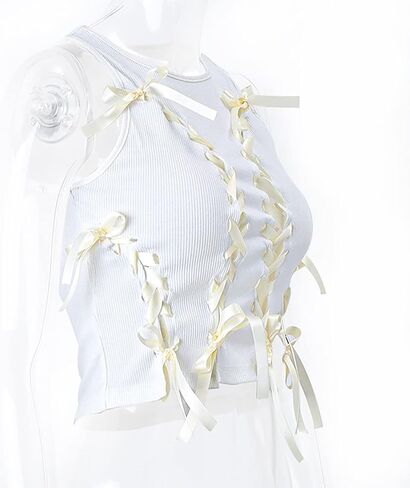 FlyCC المرأة مثير الرسن المحاصيل الأعلى غير النظامية زهرة متقاطع كامي باندانا أعلى تانك الأعلى in Kuwait