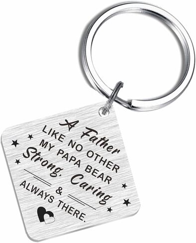 تي جي سي ان كيو هدايا عيد الاب - افضل الاب على الاطلاق - سلسلة مفاتيح تذكر احبك - هدايا عيد الاب والكريسماس in Kuwait