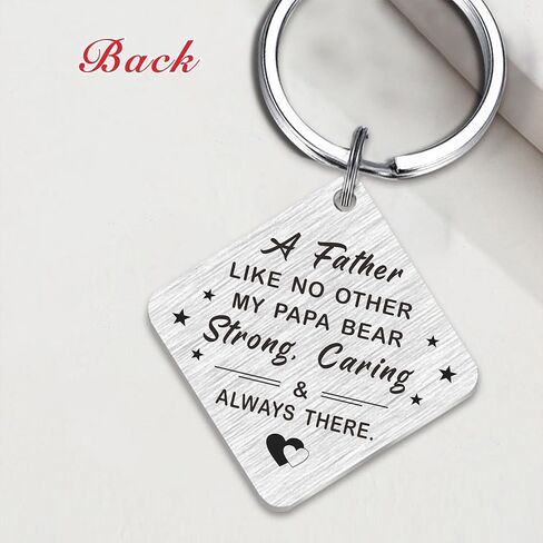 تي جي سي ان كيو هدايا عيد الاب - افضل الاب على الاطلاق - سلسلة مفاتيح تذكر احبك - هدايا عيد الاب والكريسماس in Kuwait