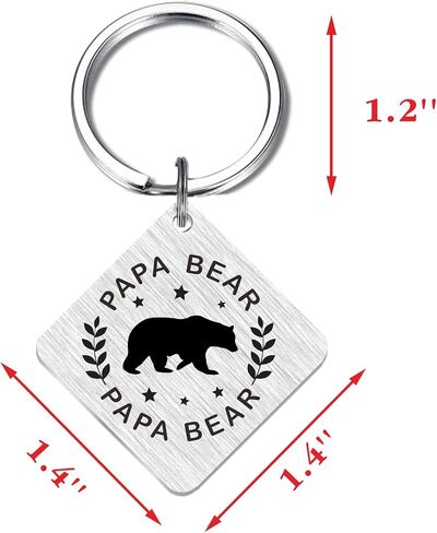 تي جي سي ان كيو هدايا عيد الاب - افضل الاب على الاطلاق - سلسلة مفاتيح تذكر احبك - هدايا عيد الاب والكريسماس in Kuwait