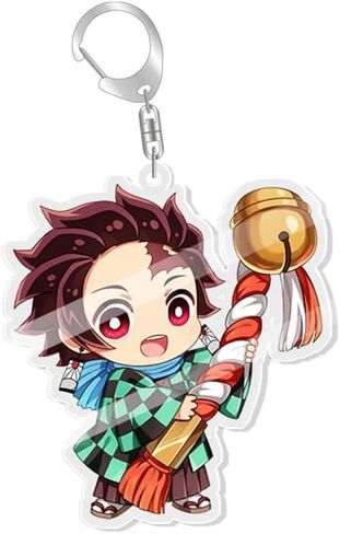 Anime Keychains,Cute Kawaii Acrylic Keychains Set for Backpacks,Gifts for Women Men Boys Girls in Kuwait