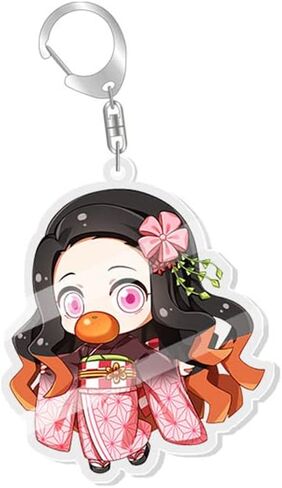 Anime Keychains,Cute Kawaii Acrylic Keychains Set for Backpacks,Gifts for Women Men Boys Girls in Kuwait