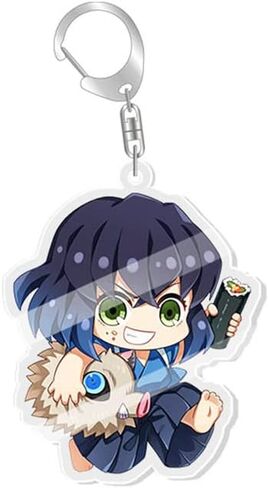 Anime Keychains,Cute Kawaii Acrylic Keychains Set for Backpacks,Gifts for Women Men Boys Girls in Kuwait