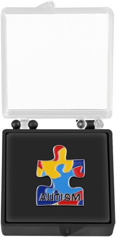 CMajor Awarness Autism Puzzle Piece Enamel Lapel Pin in Kuwait