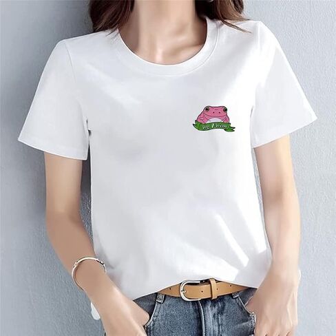 الضمائر هو له لطيف الضفدع المينا دبوس الوردي الضفدع بروش ظهره الملابس التلبيب مضحك الحيوان شارة مجوهرات هدية للأصدقاء الأطفال هدية in Kuwait