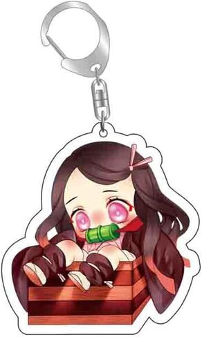 Anime Keychains,Cute Kawaii Acrylic Keychains Set for Backpacks,Gifts for Women Men Boys Girls in Kuwait