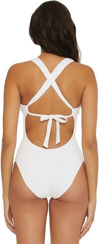 قطعة واحدة من Becca by Rebecca Virtue للسيدات ذات حافة عصرية Gia برباط in Kuwait