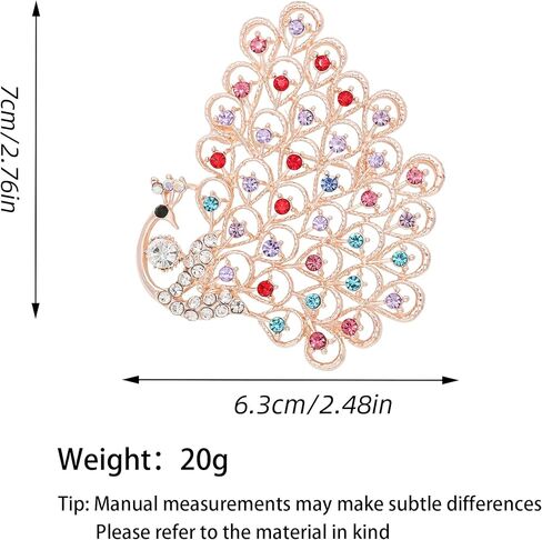 Vancy Utopia Insect Rhinestone Shape Brooch Pins for Women Girls Gift in Kuwait