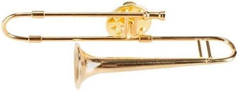 شركة برودواي جيفت كولدس بروش على شكل آلة موسيقية مصغرة مع حقيبة آلة ناعمة حمراء in Kuwait