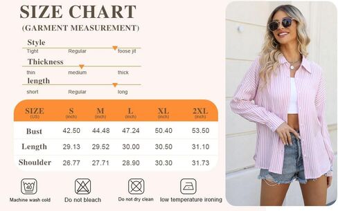 Beimuc Womens Tops Spring Summer Long Sleeve Shirts Plus Size Button Down Shirts Loose Fit Womens Blouse Oversized in Saudi Arabia