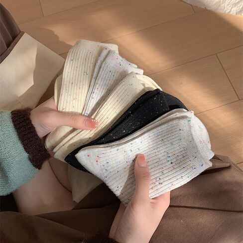 جوارب XIXITIAO النسائية، جوارب دائرية للنساء، جوارب لطيفة ومضحكة مع القطن، جوارب لطيفة ومضحكة in Kuwait