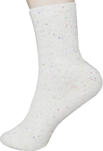XIXITIAO Womens Socks,Crew Socks For Women, Cute,Funny Socks with Cotton, Funny Cute Socks in Saudi Arabia